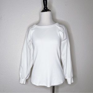 Veronica Beard ballon sleeves top